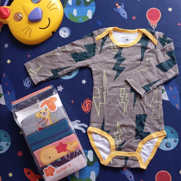 body carters niña set por cinco